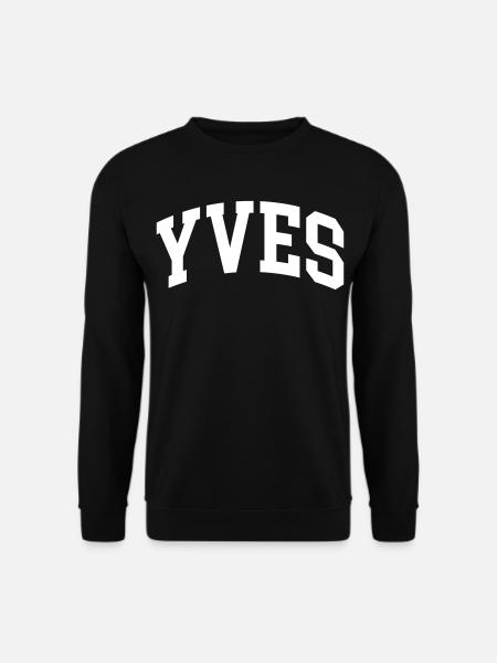 Yves - Sweat-shirt Unisexe - noir