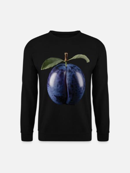 Brombeere Frucht Geschenk - Unisex Pullover - Schwarz