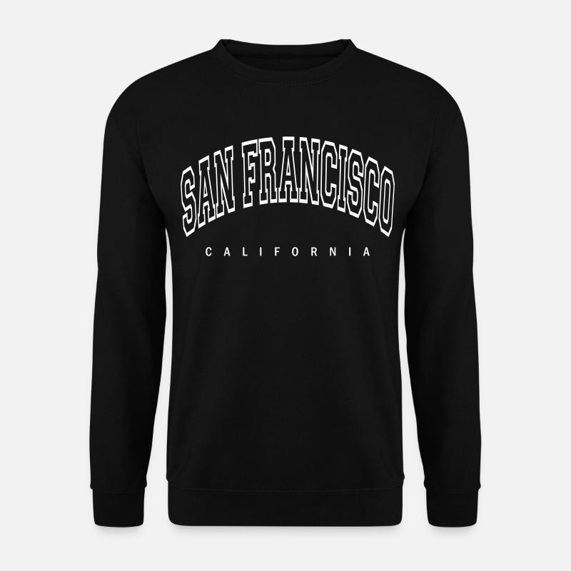 San Francisco - Unisex Pullover - Schwarz