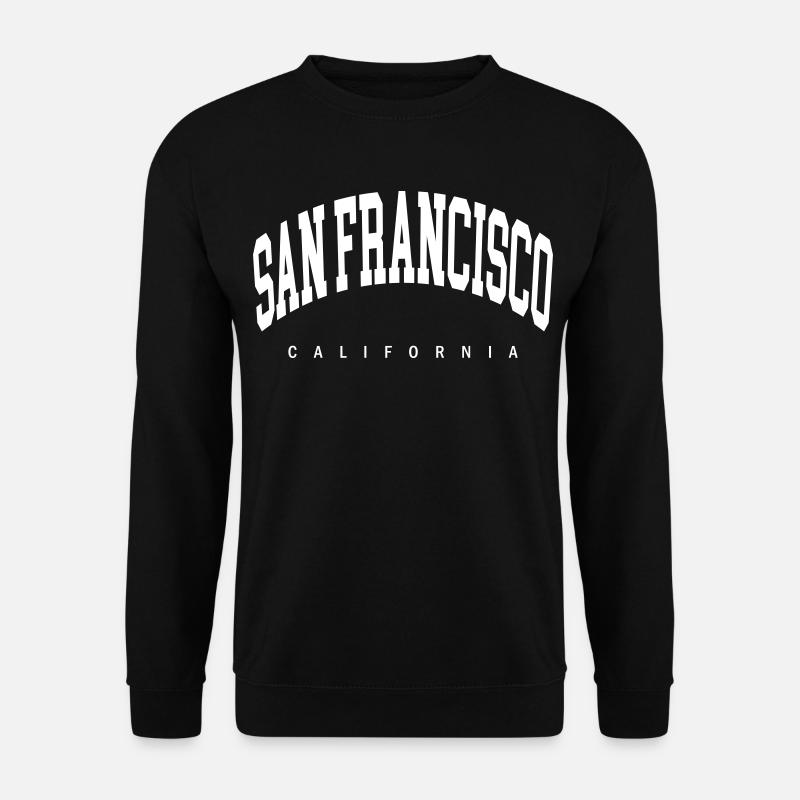 San Francisco - Unisex Pullover - Schwarz