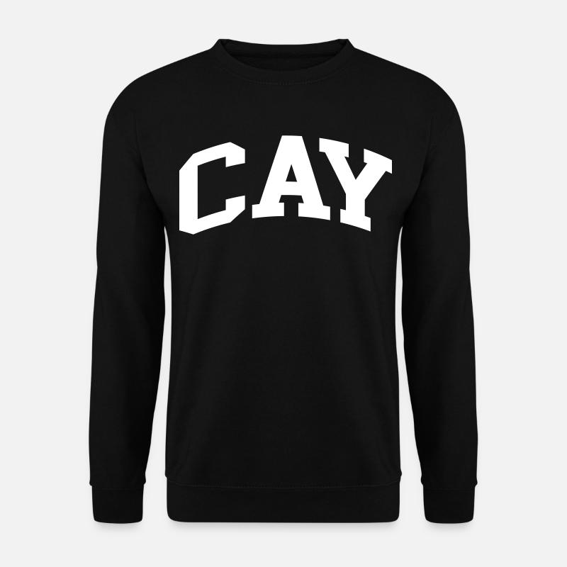Cay - Unisex Pullover - Schwarz