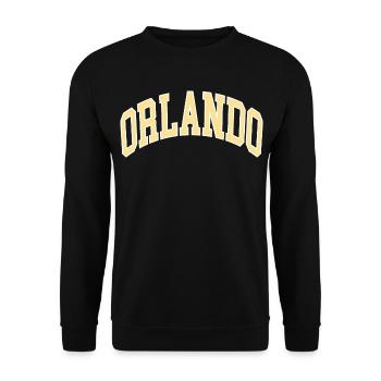 Orlando - Unisex Pullover - Schwarz - Vorne - Alina (178cm) & Michal (187cm)