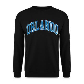 Orlando - Unisex Pullover - Schwarz - Vorne - Alina (178cm) & Michal (187cm)