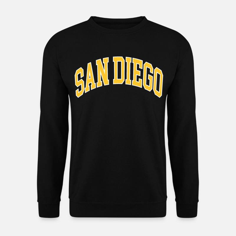 San Diego - Unisex Pullover - Schwarz