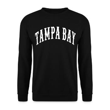 Tampa Bay - Unisex Sweatshirt - black - Front - Alina (178cm) & Michal (187cm)