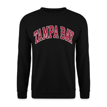Tampa Bay - Unisex Sweatshirt - black - Front - Alina (178cm) & Michal (187cm)