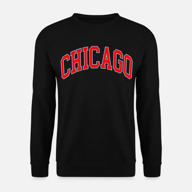Chicago - Unisex Pullover - Schwarz