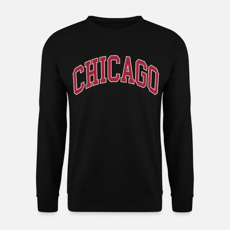 Chicago - Unisex Pullover - Schwarz