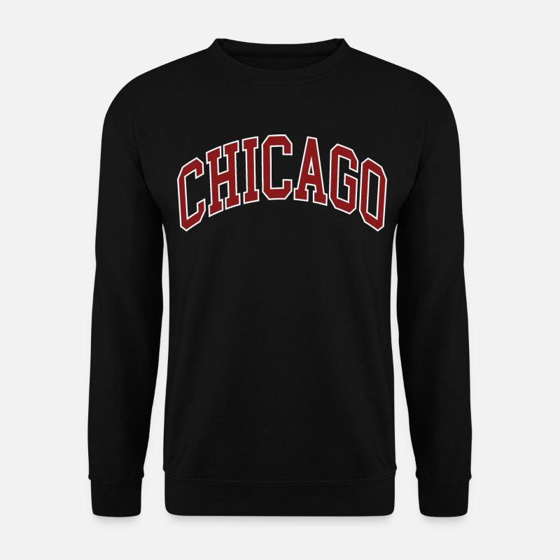 Chicago - Unisex Pullover - Schwarz