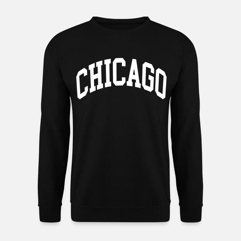 Chicago - Unisex Pullover - Schwarz