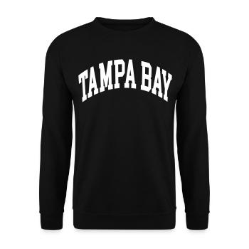 Tampa Bay - Unisex Sweatshirt - black - Front - Alina (178cm) & Michal (187cm)