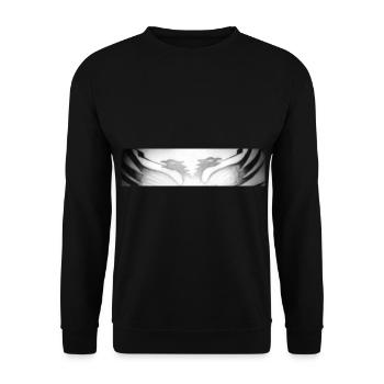 Albania - Unisex Pullover - Schwarz - Vorne - Alina (178cm) & Michal (187cm)