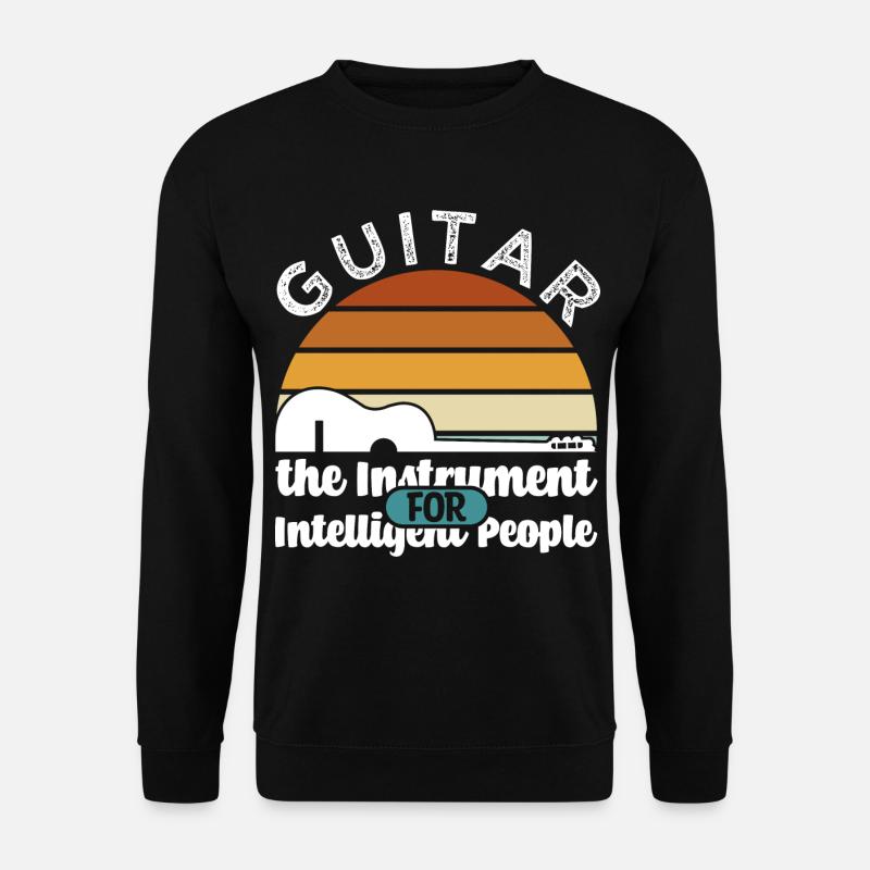 Quote guitar - Unisex Sweatshirt - black