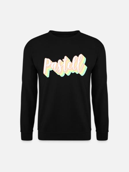 Pastel - Unisex Sweatshirt - black