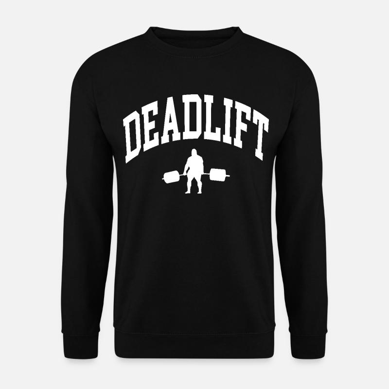 Kreuzheben - Unisex Pullover - Schwarz