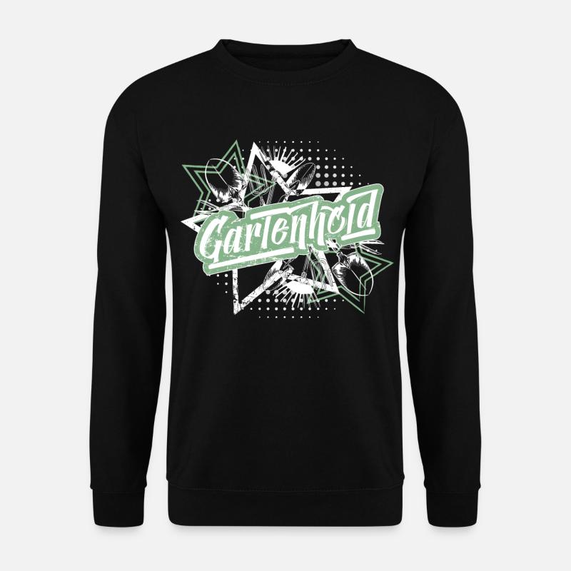 Gartenheld! Gärtnershirt - Unisex Pullover - Schwarz