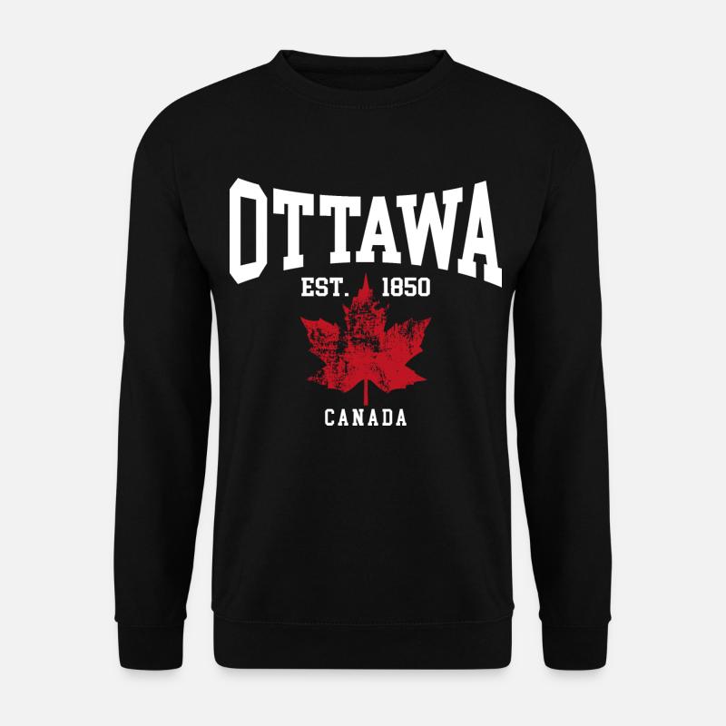 Ottawa - Sweat-shirt Unisexe - noir