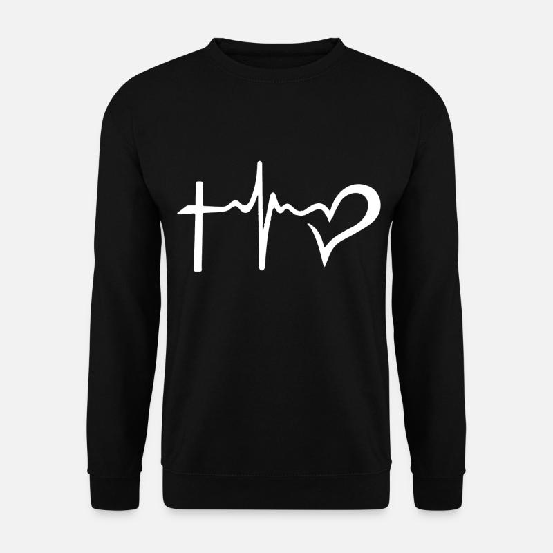 amour amour - Sweat-shirt Unisexe - noir