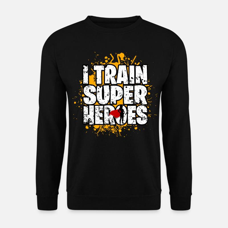 Superhelden - Unisex Pullover - Schwarz
