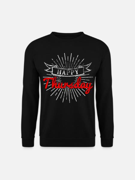 Donnerstag - Unisex Pullover - Schwarz
