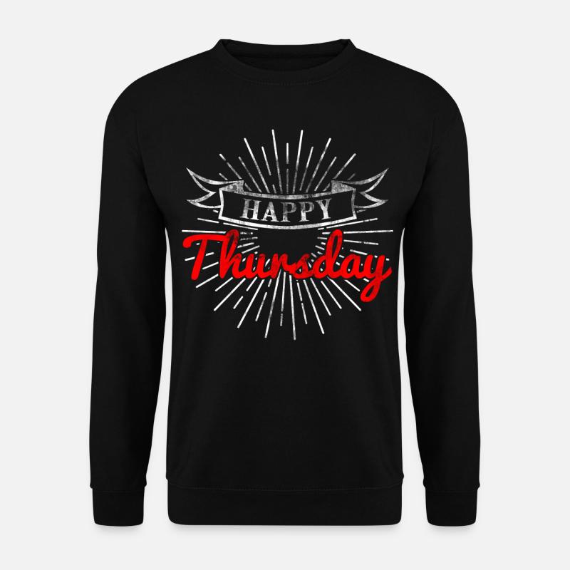 Thursday - Unisex Sweatshirt - black