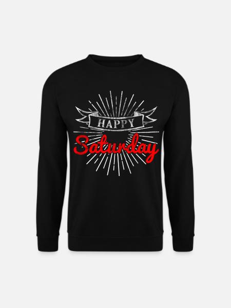 Samstag - Unisex Pullover - Schwarz