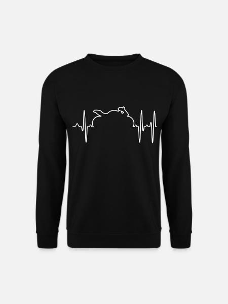 Motorrad - Unisex Pullover - Schwarz