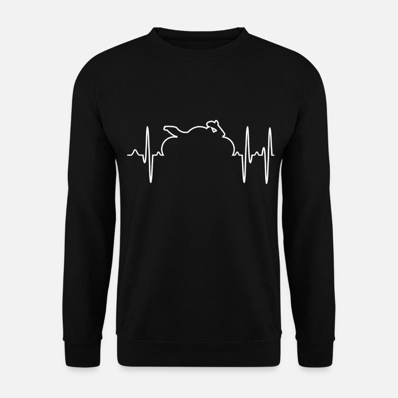 motorcycle - Unisex Sweatshirt - black