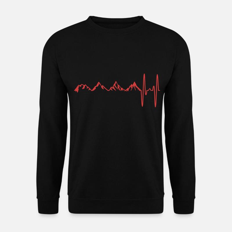 mountains - Unisex Sweatshirt - black