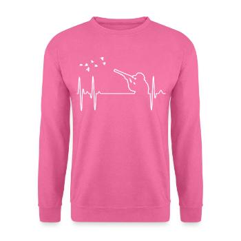 Hunter - Unisex Sweatshirt - pink - Front