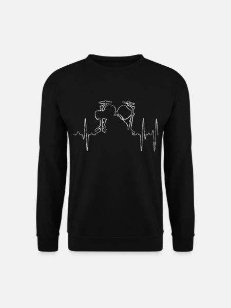 Schlagzeug - Unisex Pullover - Schwarz