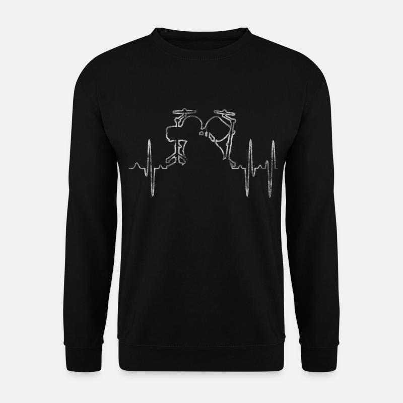 batterie - Sweat-shirt Unisexe - noir