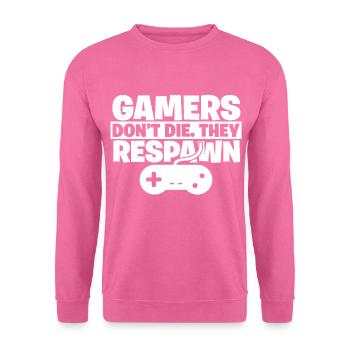 Gamer - Unisex Pullover - Pink - Vorne