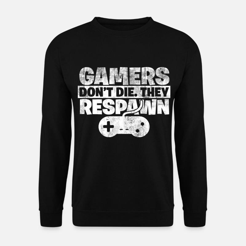 Gamer - Sweat-shirt Unisexe - noir