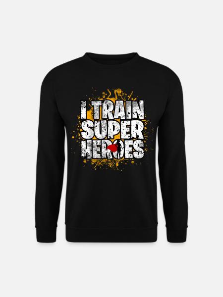 Superhelden - Unisex Pullover - Schwarz