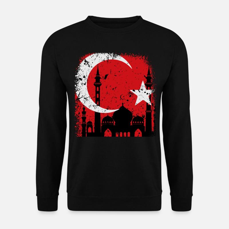 Turquie - Sweat-shirt Unisexe - noir