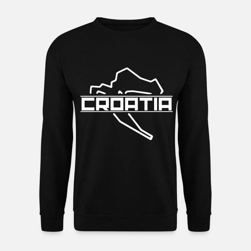 Croatia - Unisex Sweatshirt - black