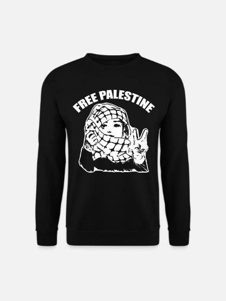 Palestina Peace Frieden Freiheit Heimweh Herkunft - Unisex Pullover - Schwarz