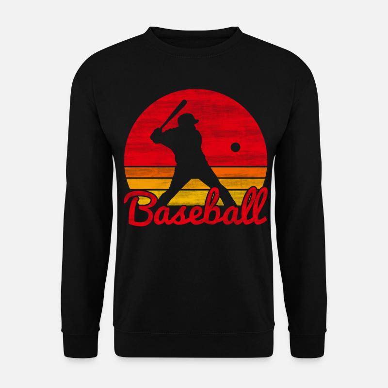 base-ball - Sweat-shirt Unisexe - noir