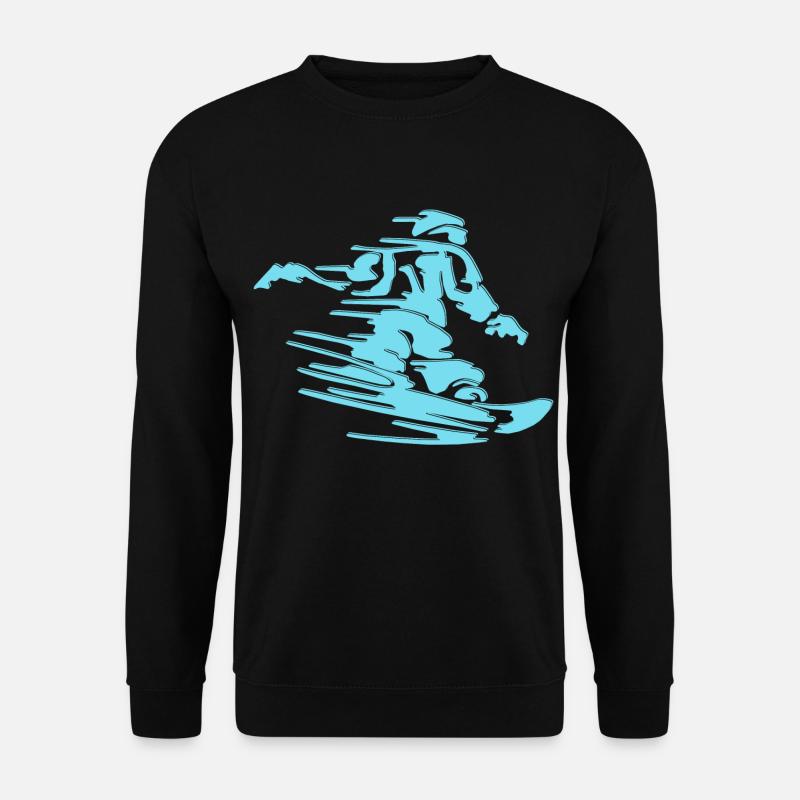 Snowboard - Unisex Pullover - Schwarz