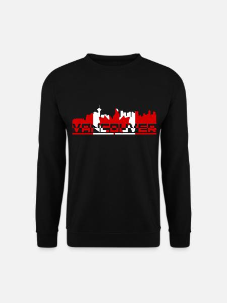 Canada Vancouver - Sweat-shirt Unisexe - noir