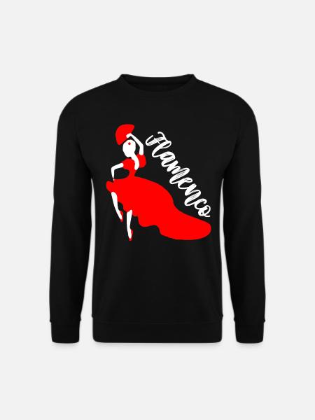 Flamenco Tanzen - Unisex Pullover - Schwarz
