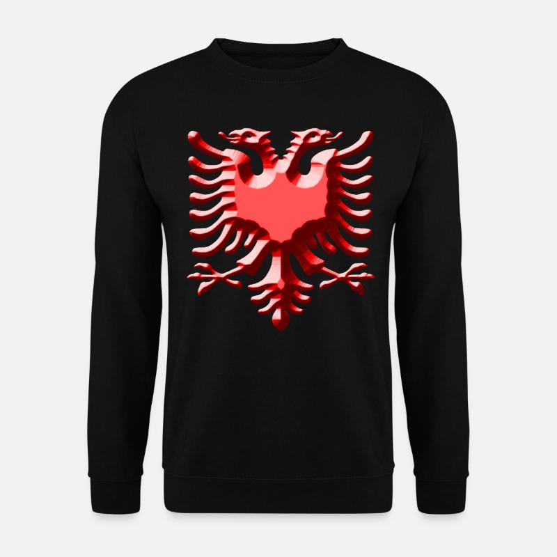 Albanie - Sweat-shirt Unisexe - noir