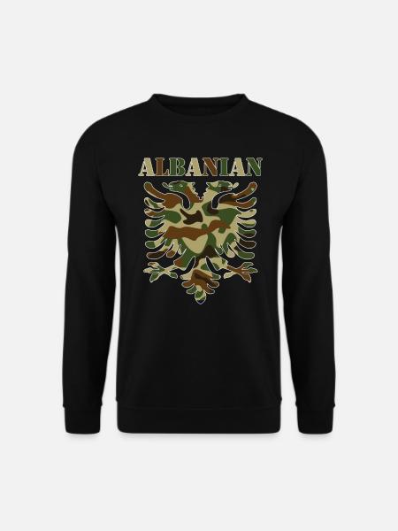 Albanien - Unisex Pullover - Schwarz
