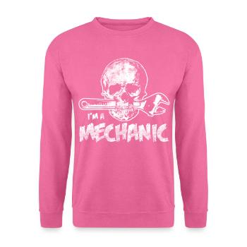 mechanic - Unisex Sweatshirt - pink - Front