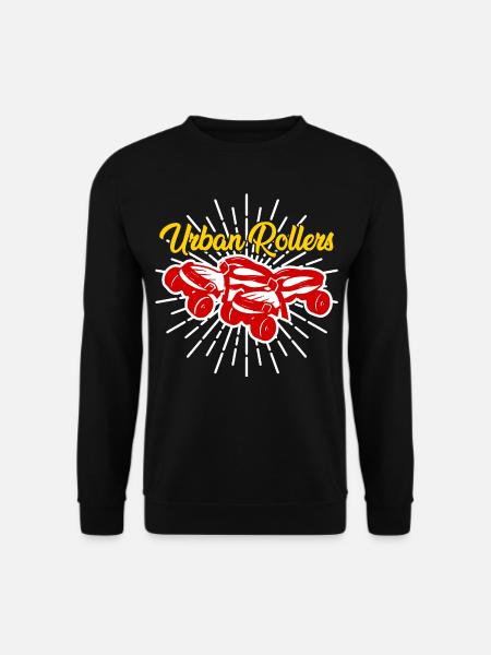 Rollschuhe - Unisex Pullover - Schwarz