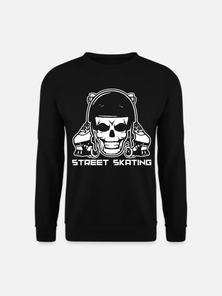 Rollschuhe - Unisex Pullover - Schwarz