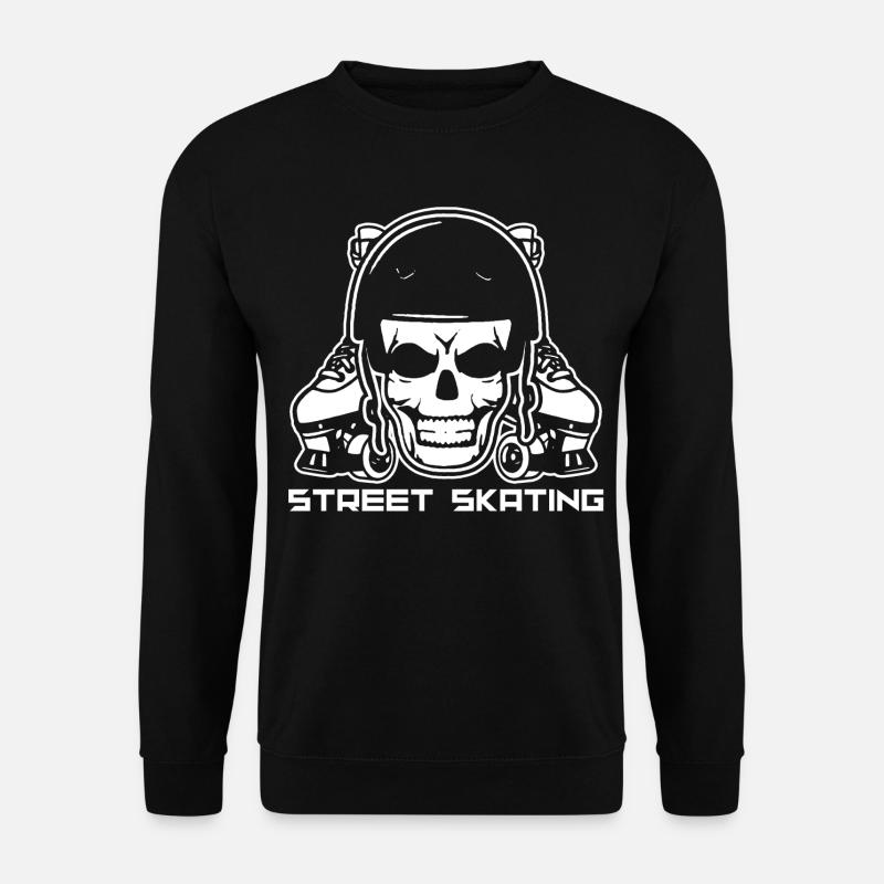 Rollschuhe - Unisex Pullover - Schwarz