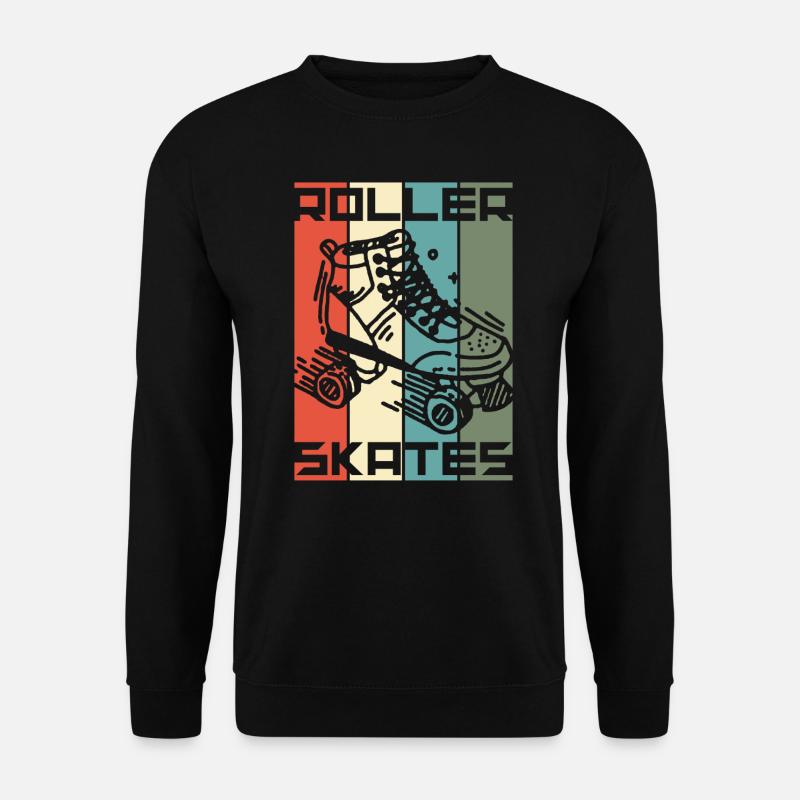 roller skates - Unisex Sweatshirt - black