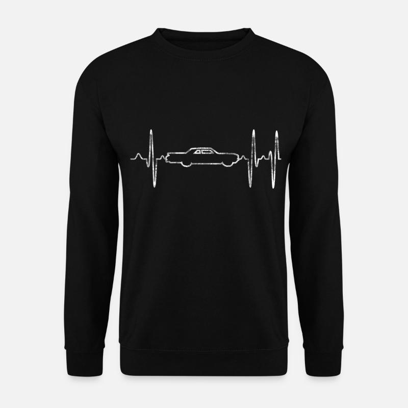 voiture - Sweat-shirt Unisexe - noir